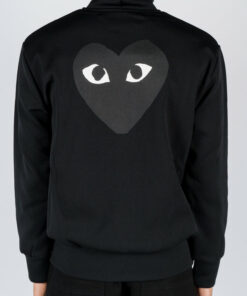 comme de garcon black hoodie