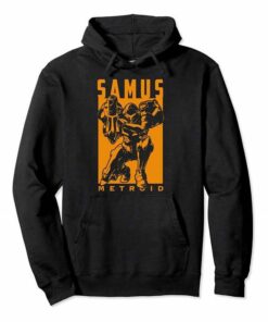 metroid samus hoodie