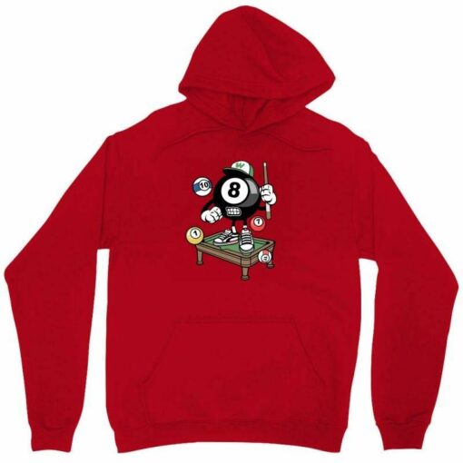 pool hall hoodie