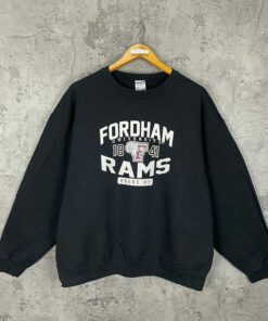 vintage fordham university sweatshirt