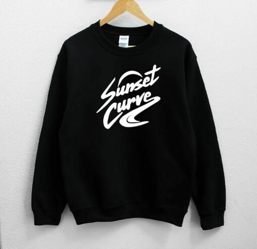 sunset curve sweatshirts