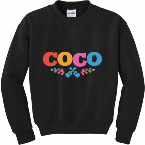 coco movie sweatshirt