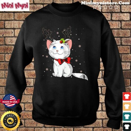 christmas cat sweatshirt