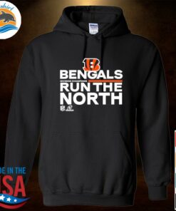 bengals run the north hoodie