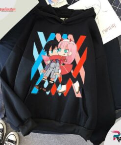 crunchyroll darling in the franxx hoodie