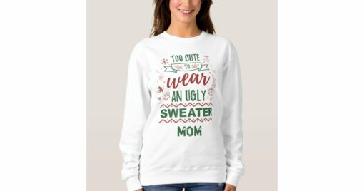 cute holiday sweatshirts