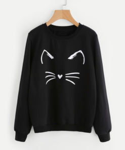 sweatshirts with cats on them