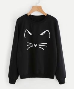 kitty sweatshirt