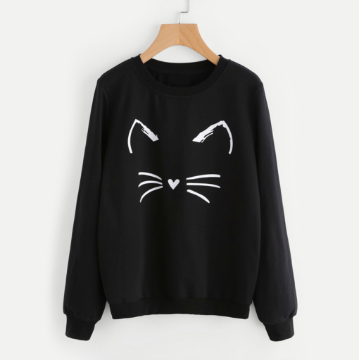 kitty sweatshirt