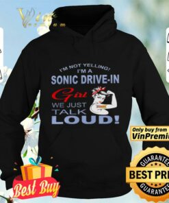 sonic drive in hoodie