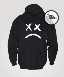 sad face hoodie