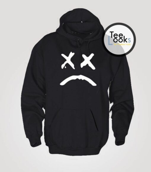 sad face hoodie