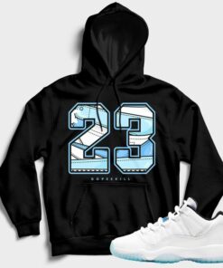 jordan 11 legend blue hoodie
