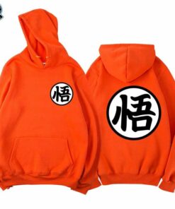 orange dragon ball hoodie