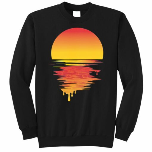 sunset sweatshirt