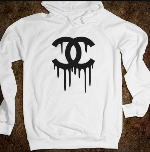 chanel dripping hoodie