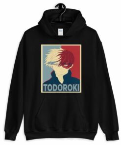 cute todoroki hoodie