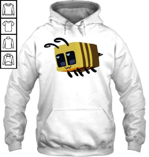 minecraft bee hoodie