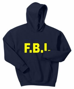custom fbi bau hoodie