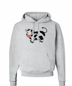 cute cow hoodie