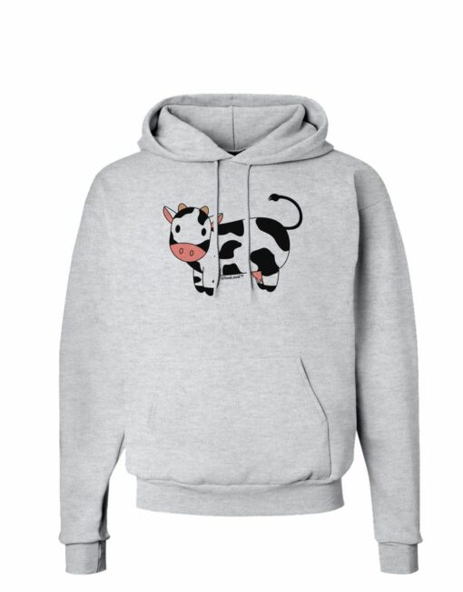 cute cow hoodie