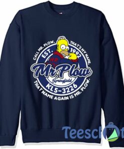 mr plow sweatshirt