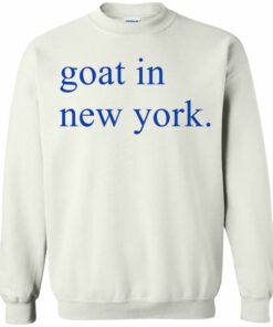 goat in new york sweatshirt