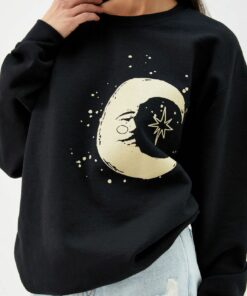 pacsun moon sweatshirt