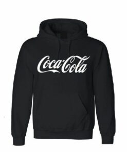 coca cola black hoodie