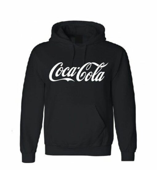 coca cola black hoodie