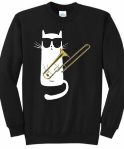 trombone sweatshirt