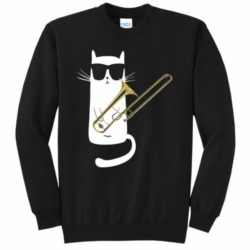 trombone sweatshirt