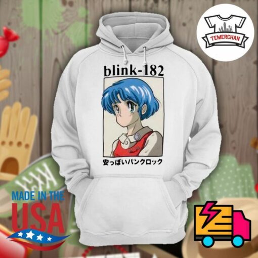 blink 182 anime hoodie