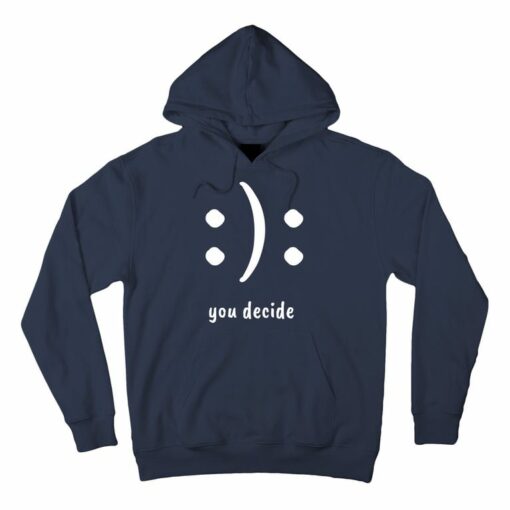 happy sad hoodie