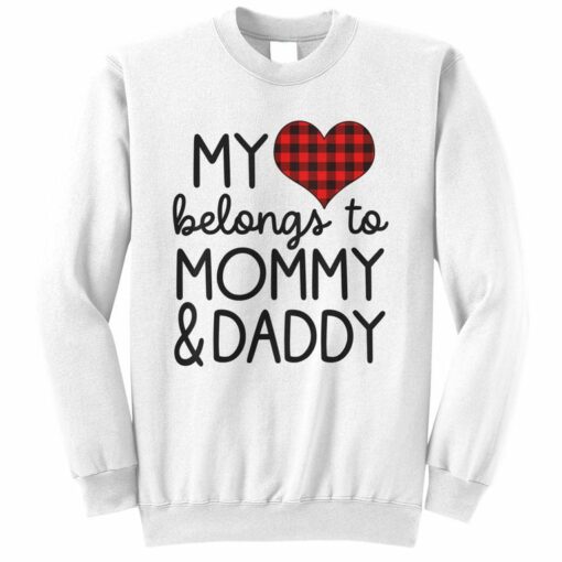 mommy and daddy sweatshirts