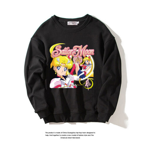 sailor moon crewneck sweatshirt