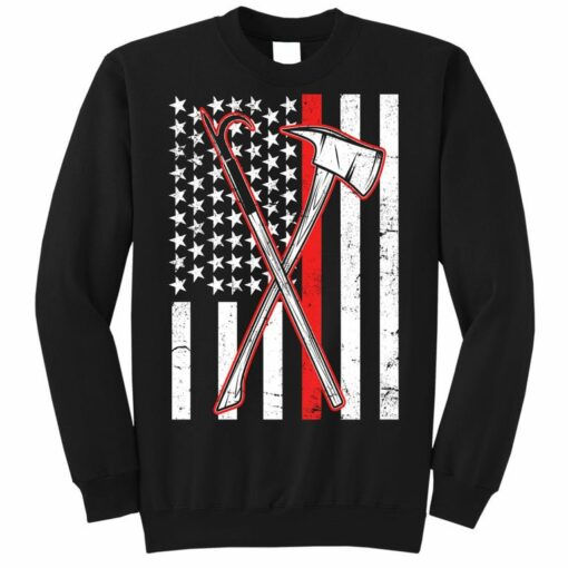 thin red line sweatshirt