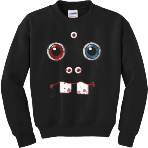 bloody face sweatshirt