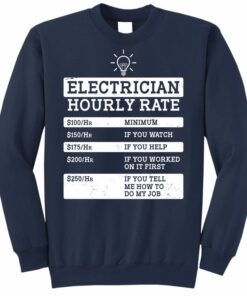 electrician sweatshirt