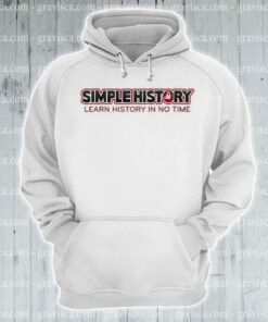 simple history hoodie