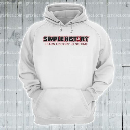 simple history hoodie