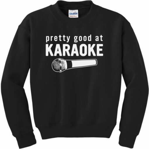 sweatshirt karaoke