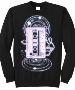 cassette tape sweatshirt