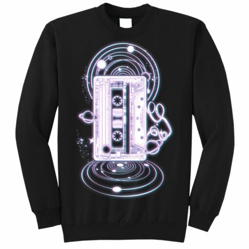 cassette tape sweatshirt