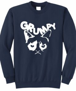grumpy sweatshirt