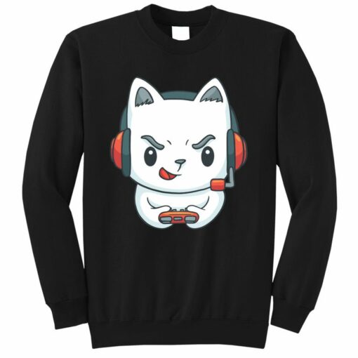 kitten sweatshirt