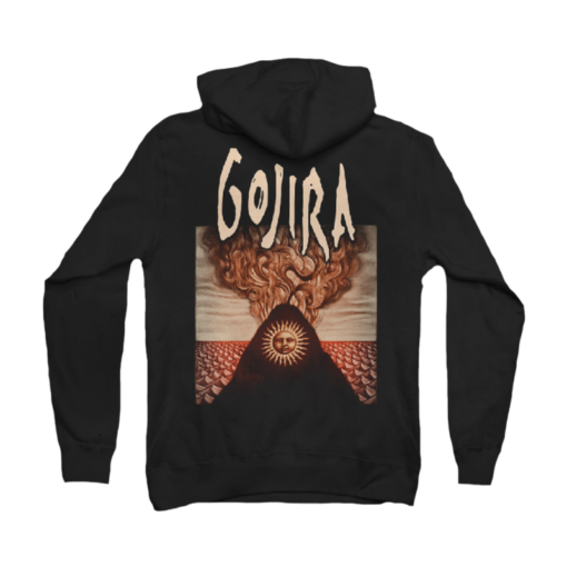 gojira magma hoodie