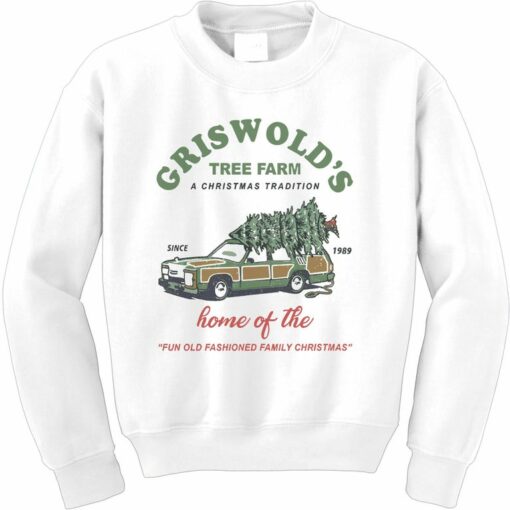 griswold tree farm sweatshirt