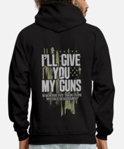 gun hoodies for men