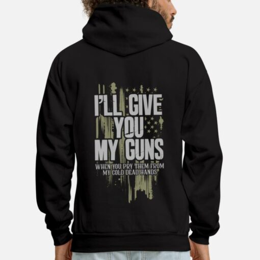gun hoodies for men